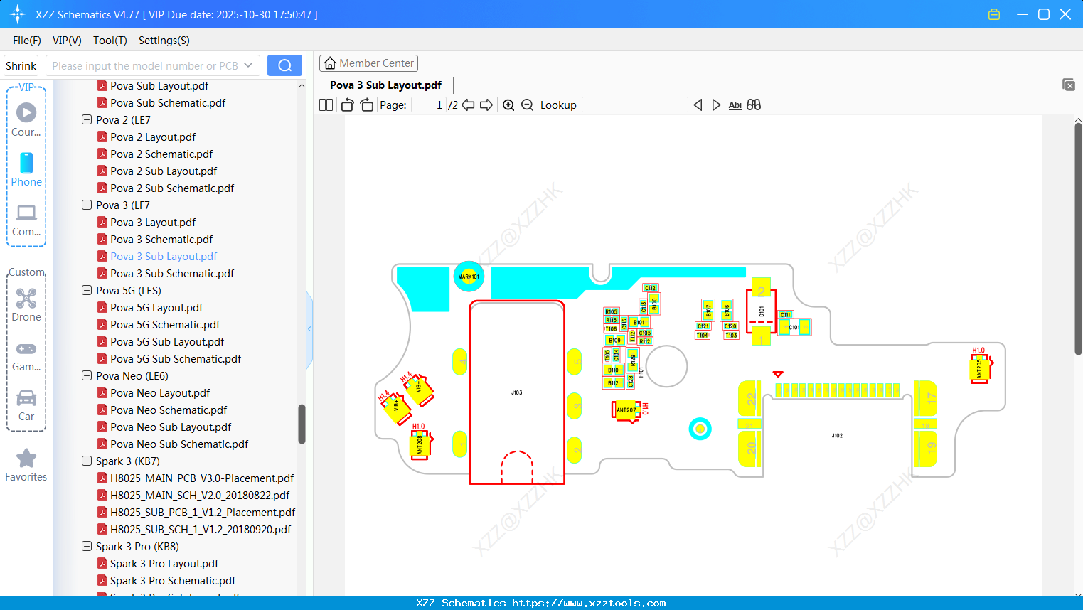 Tecno Pova 3 Sub Layout